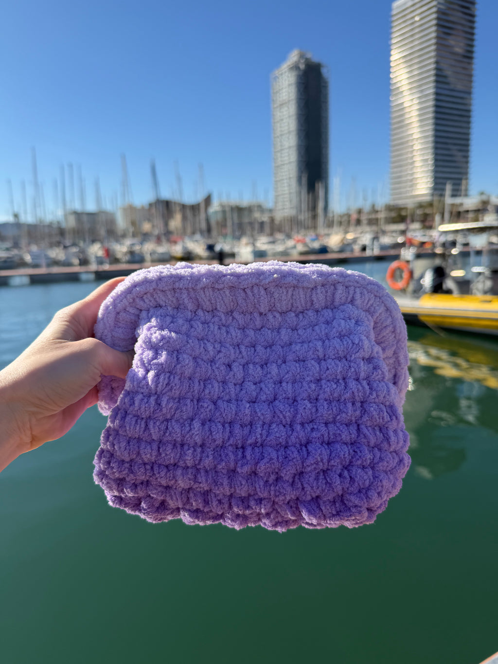Velvet Beauty Pouch — 18 cm