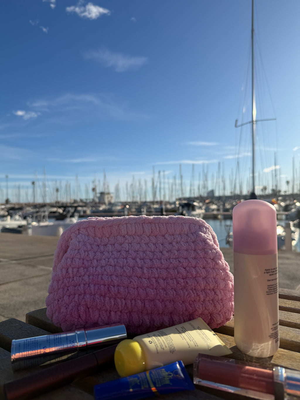 Velvet Beauty Pouch — 20 cm