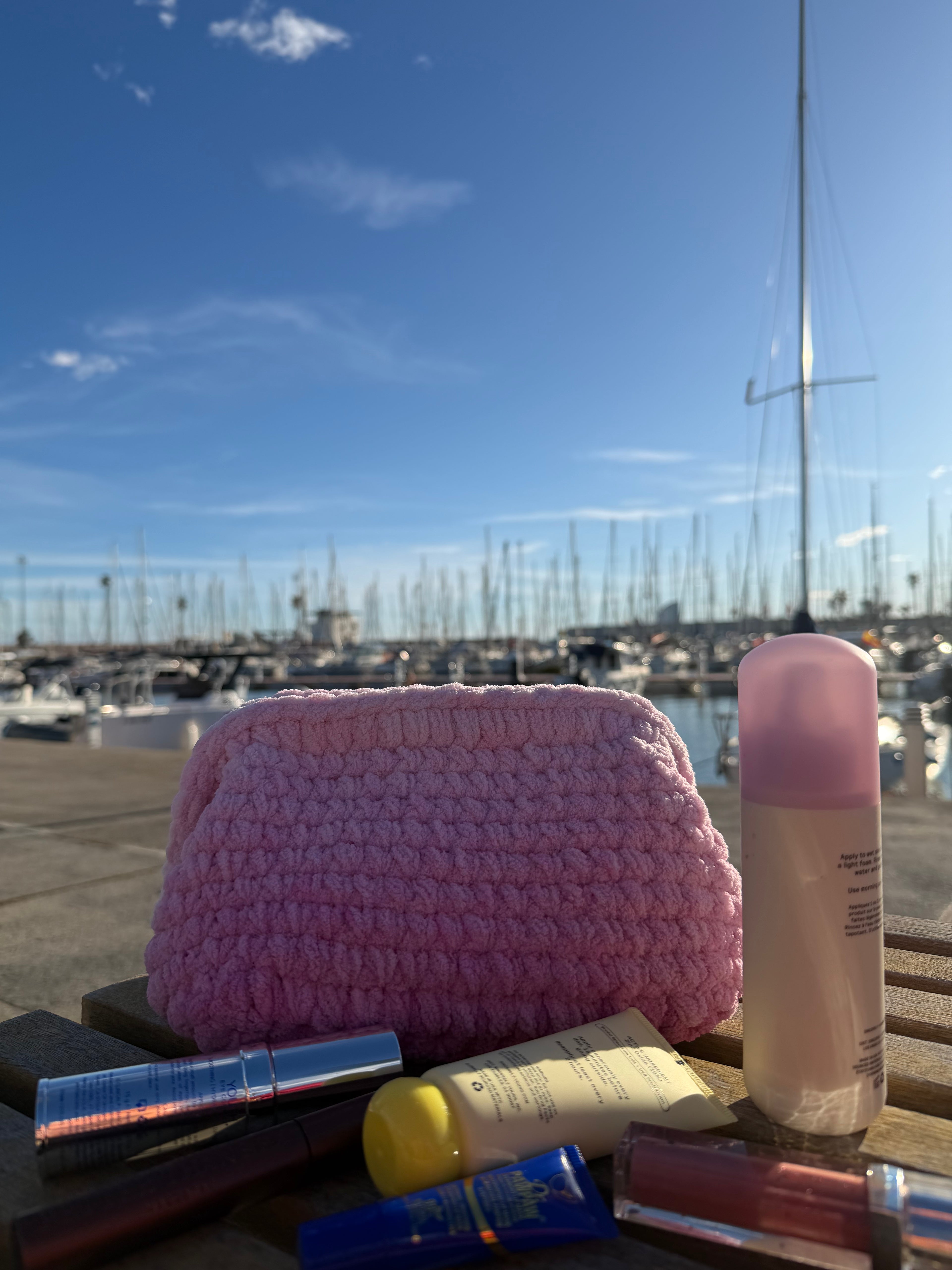 Velvet Beauty Pouch — 20 cm