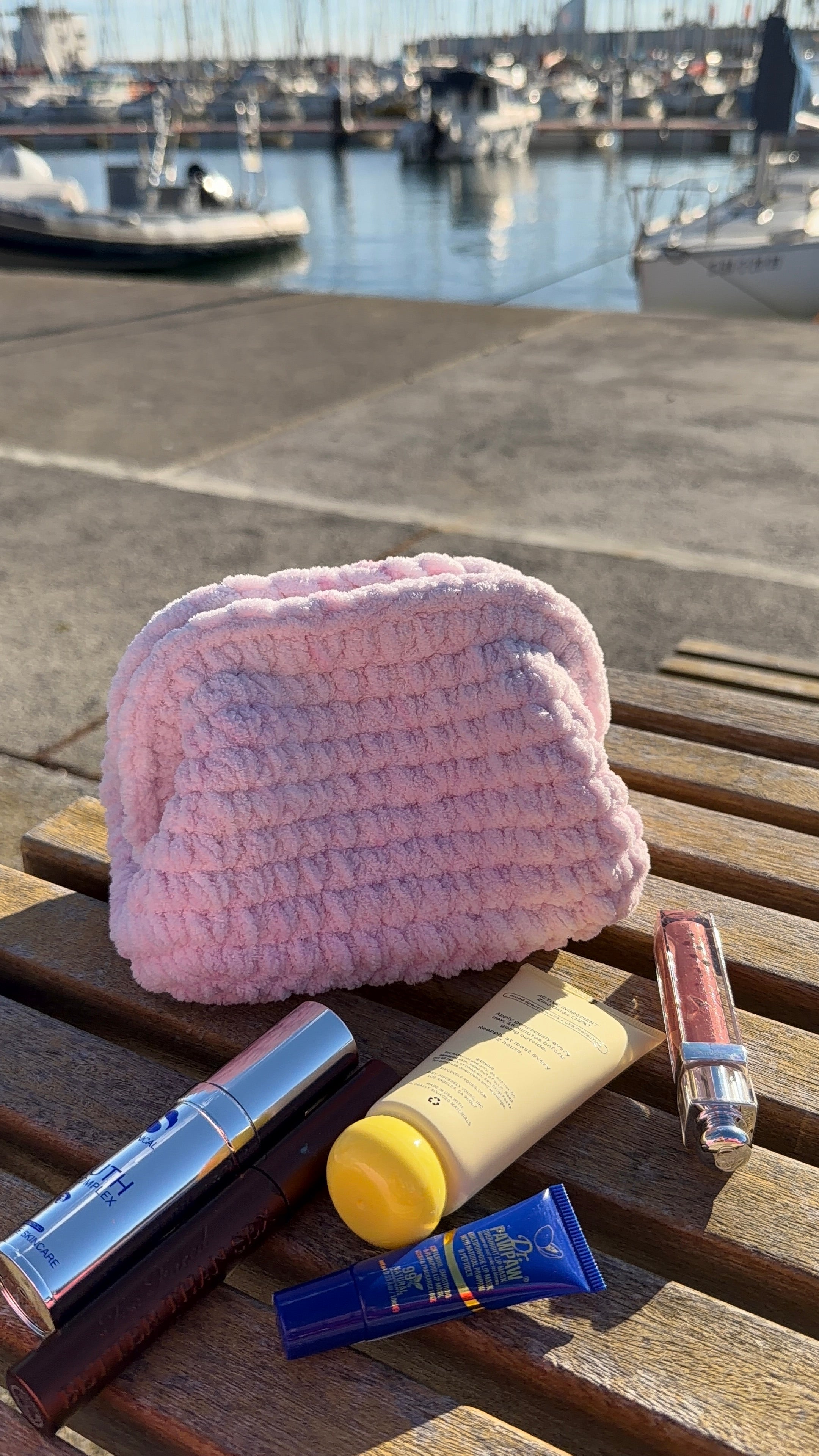 Velvet Beauty Pouch — 18 cm