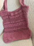 Blush Summer Crochet Bag