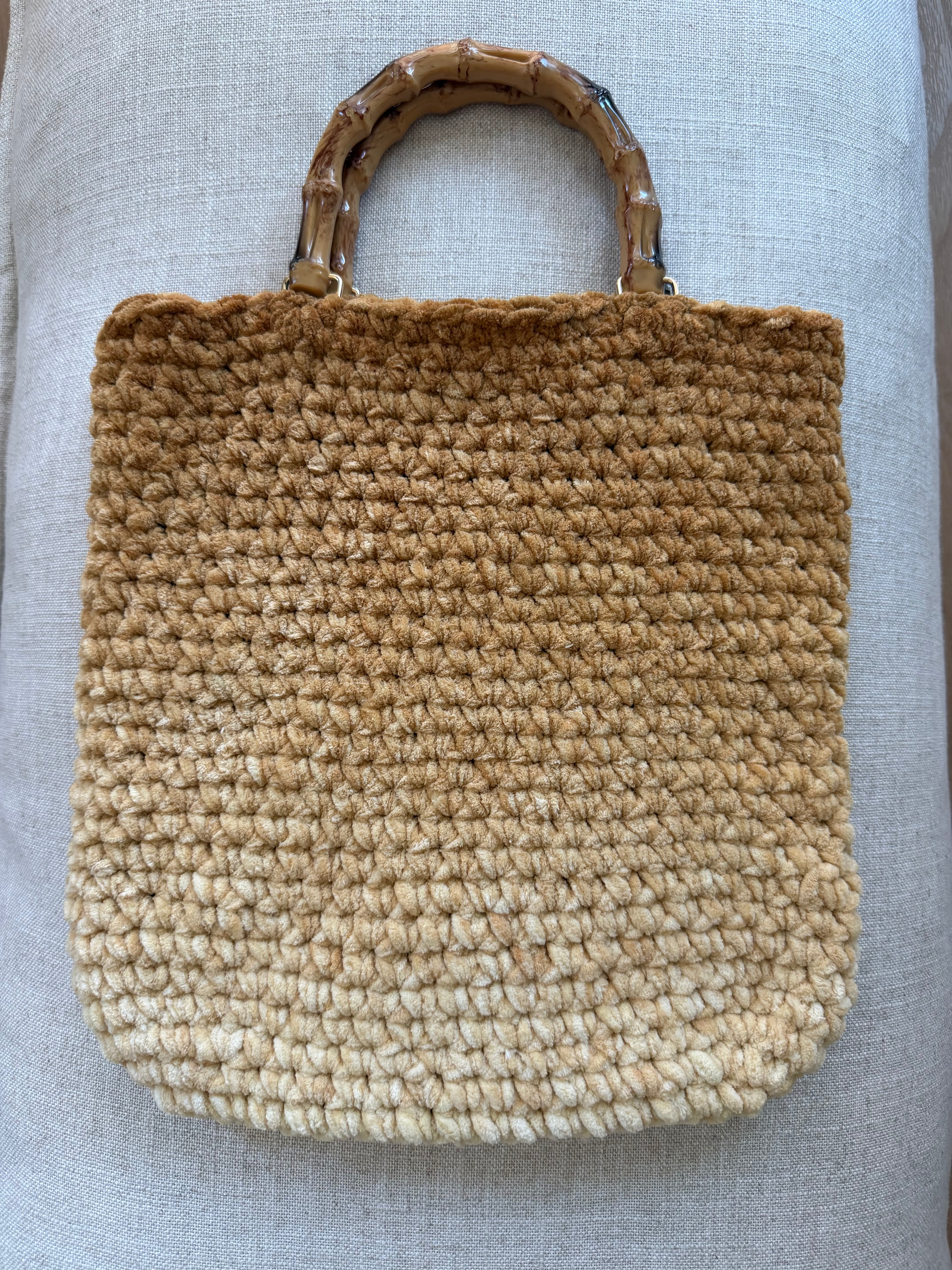 Bamboo Velvet Tote